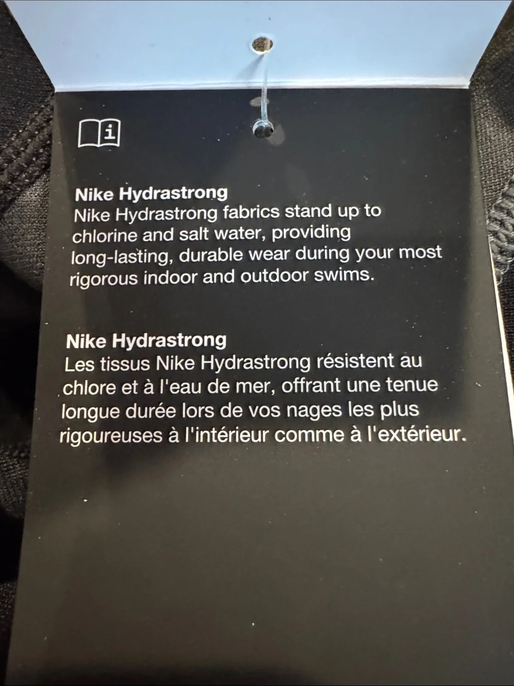 Nike Swim Men's Hydrastrong Vex Colorblock Jammer Black & Gray Medium 32